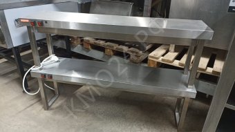 Полка тепловая двухъярусная HICOLD TP2-12/3 нерж